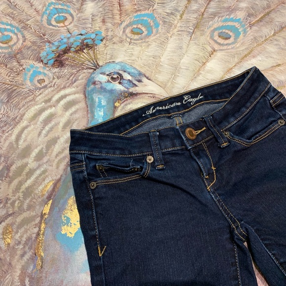 American Eagle Outfitters Denim - American Eagle Dark Wash Stretch Jeans Size 0